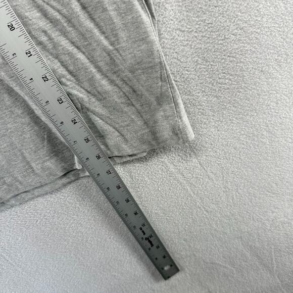 J Crew Shirt Men's XL Gray Blank Washed Lightweight Casual Lounge Flex Crew NEW - Picture 3 of 6